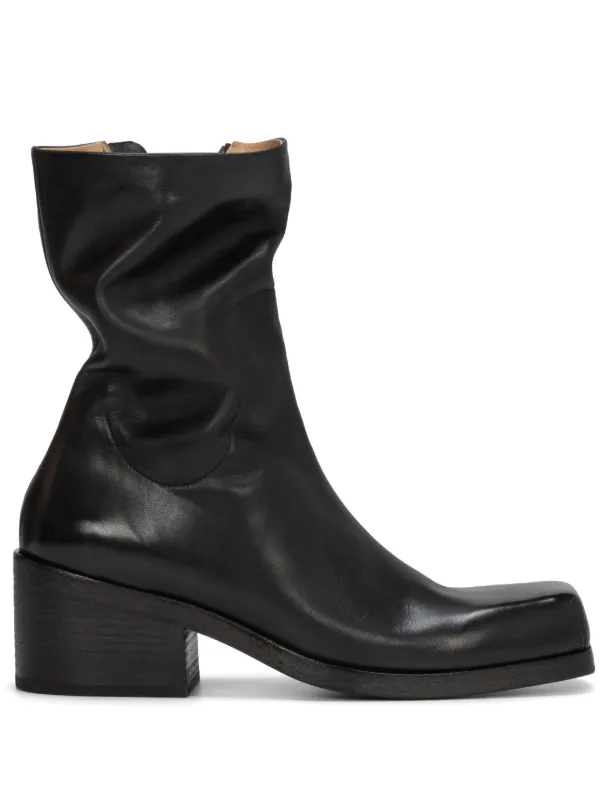 【関税込み】Marsell ブラック Cassello アンクルブーツ Marsèll Cassello アンクルブーツ | FARFETCH JP