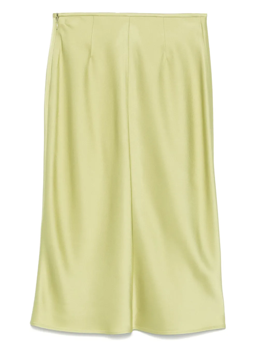 Blumarine Satijnen midi-rok - Groen