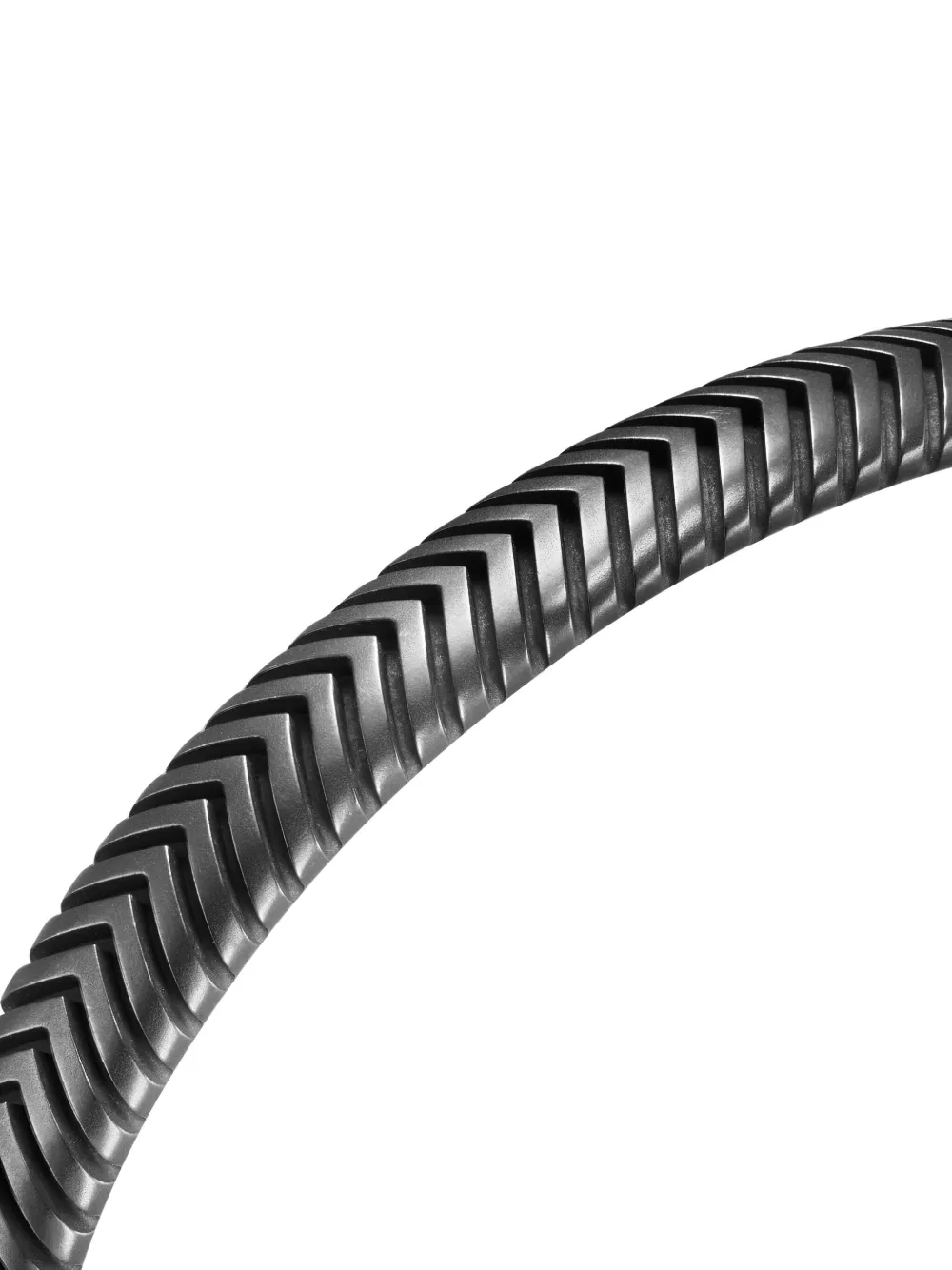 David Yurman Chevron Cuff Bracelet In Mta Black