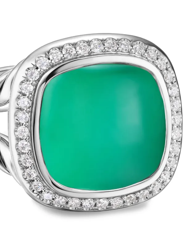 David Yurman Sterling Silver Albion Diamond Ring | Silver | FARFETCH