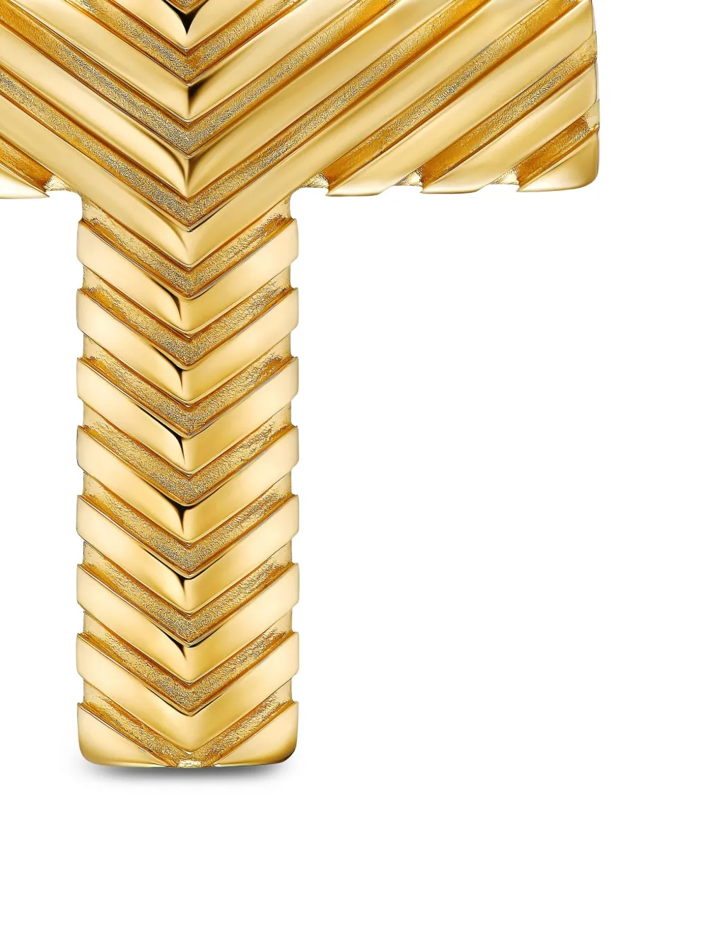 David Yurman 18kt Yellow Gold Cross Pendant In Gold