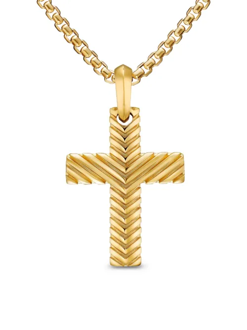 Pendentif croix en 18ct - David Yurman - Modalova