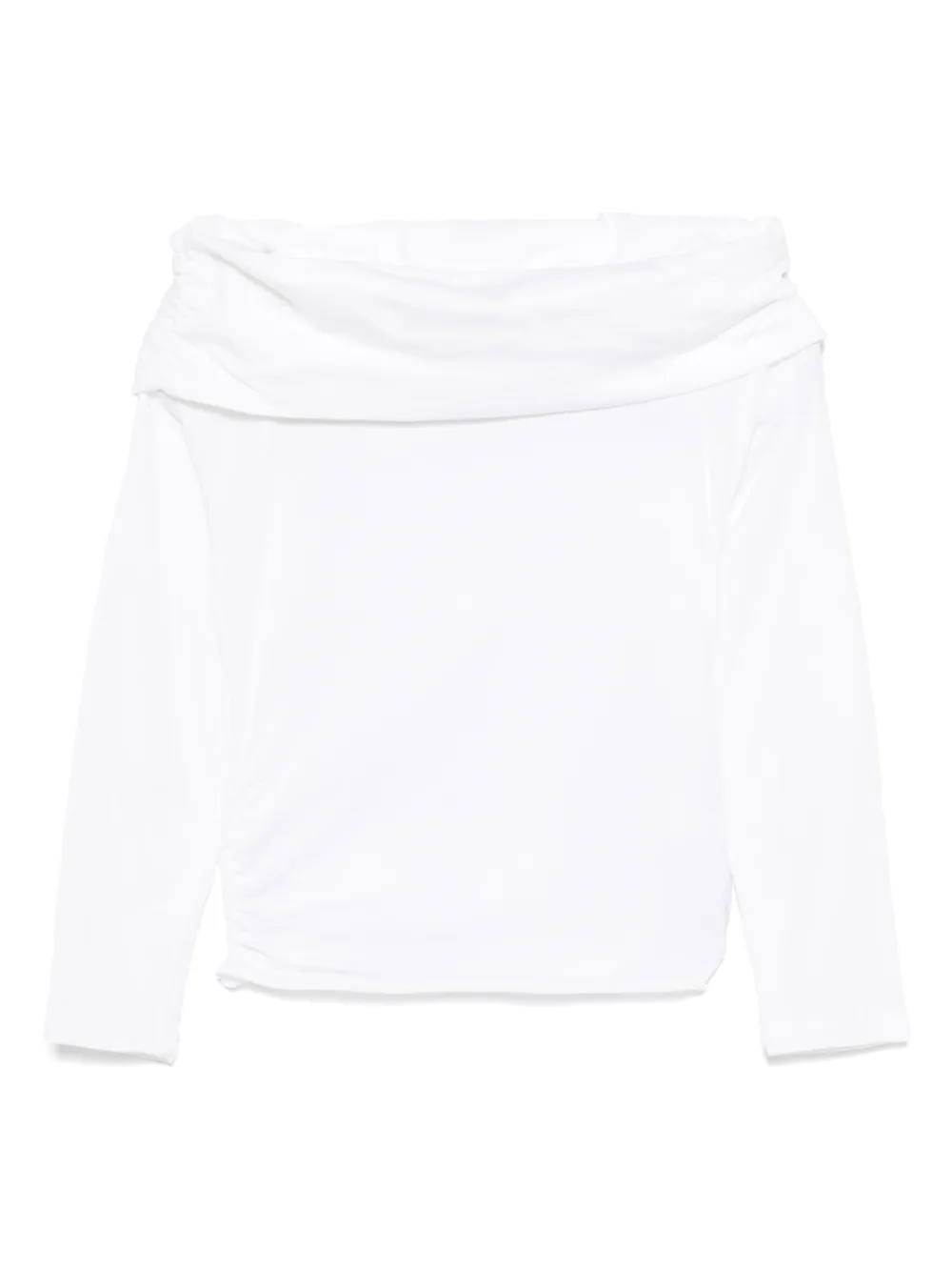 Miss Grant Kids フォールドエッジ Tシャツ - ホワイト Miss Grant Kids フォールドエッジ Tシャツ - ホワイト