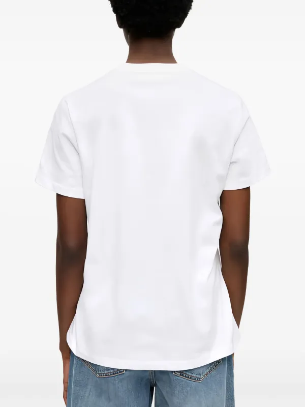 GANNI オーガニックコットン Tシャツ | ホワイト | FARFETCH JP