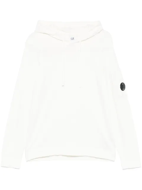 C.P. Company Sea Island Lens-detail hoodie 