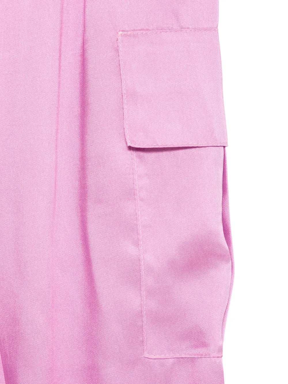 Miss Grant Kids Satijnen cargo broek Roze