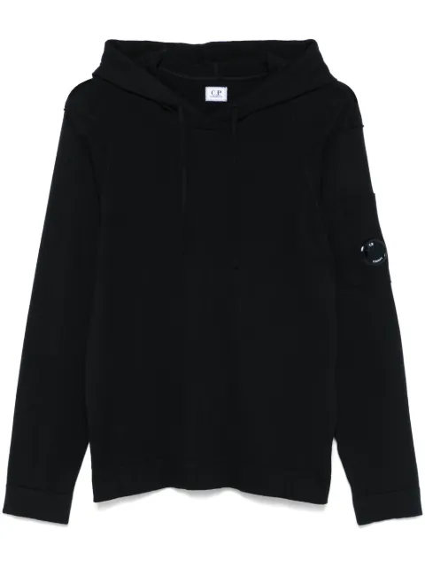 C.P. Company hoodie Sea Island con detalle Lens