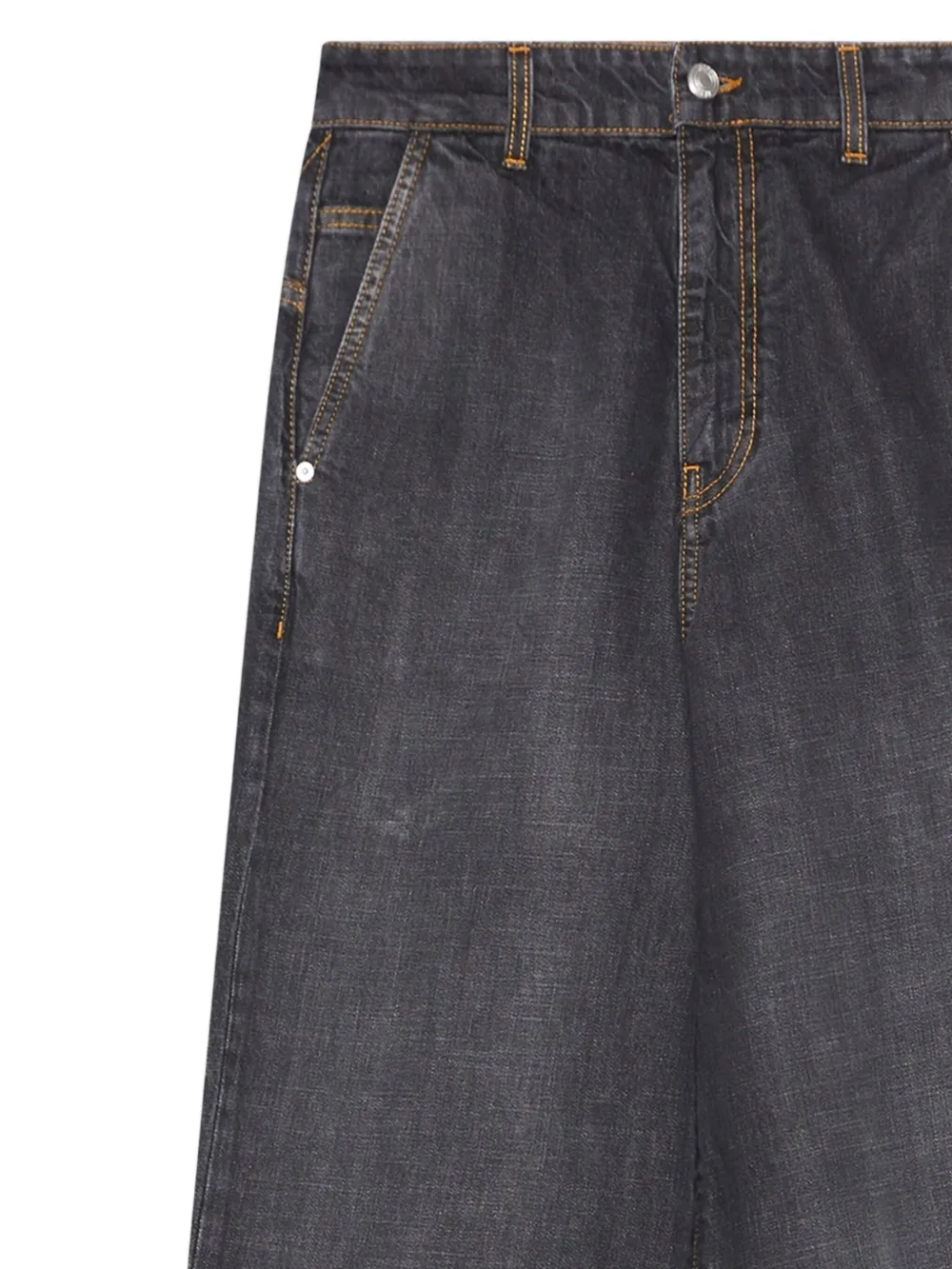 GCDS Hybrid jeans - Zwart