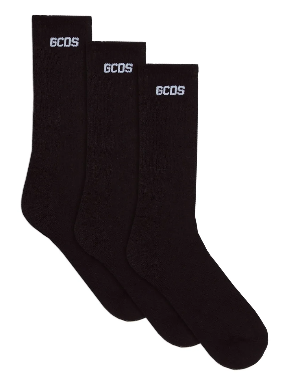 GCDS logo-jacquard socks (pack of three) | Image 2