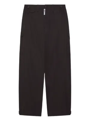 Gucci Cropped Textured Chino Trousers | Black | FARFETCH ZA Gucci Cropped Textured Chino Trousers | Black | FARFETCH ZA