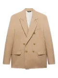 GCDS mélange-effect blazer - Neutrals