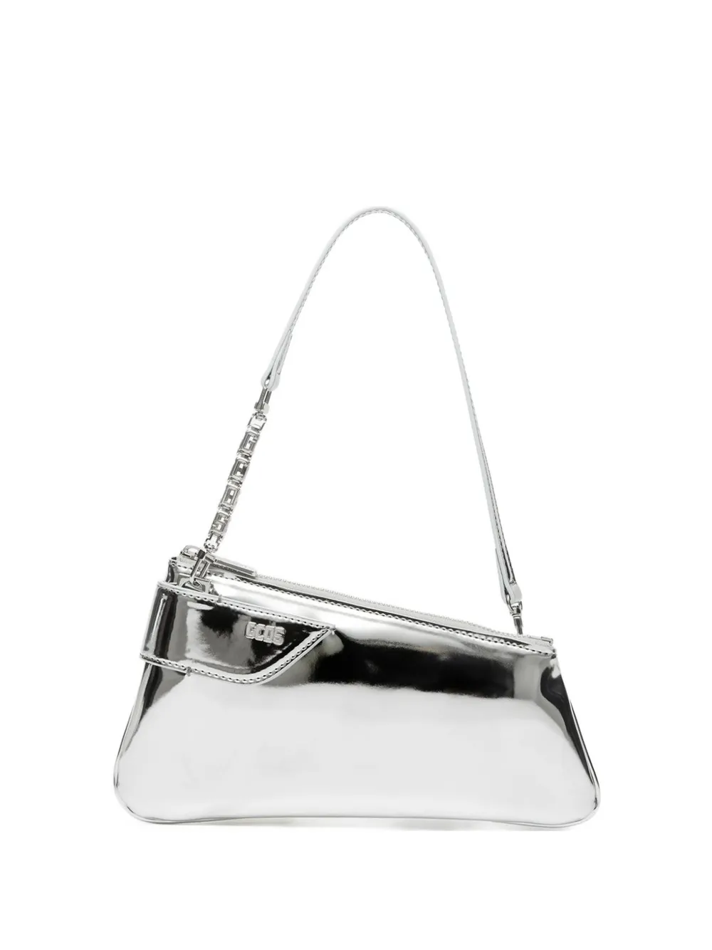 GCDS Comma Notte shoulder bag | Silver | Image 1