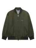 GCDS Varsity bomber jacket - Green