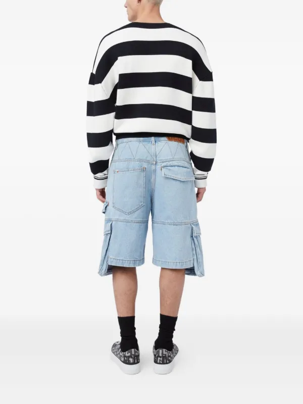 GCDS Denim Cargo Shorts | Blue | FARFETCH