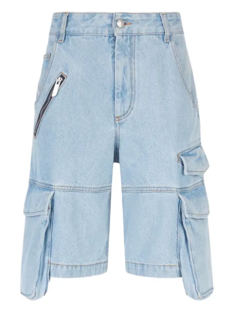 GCDS shorts cargo de mezclilla