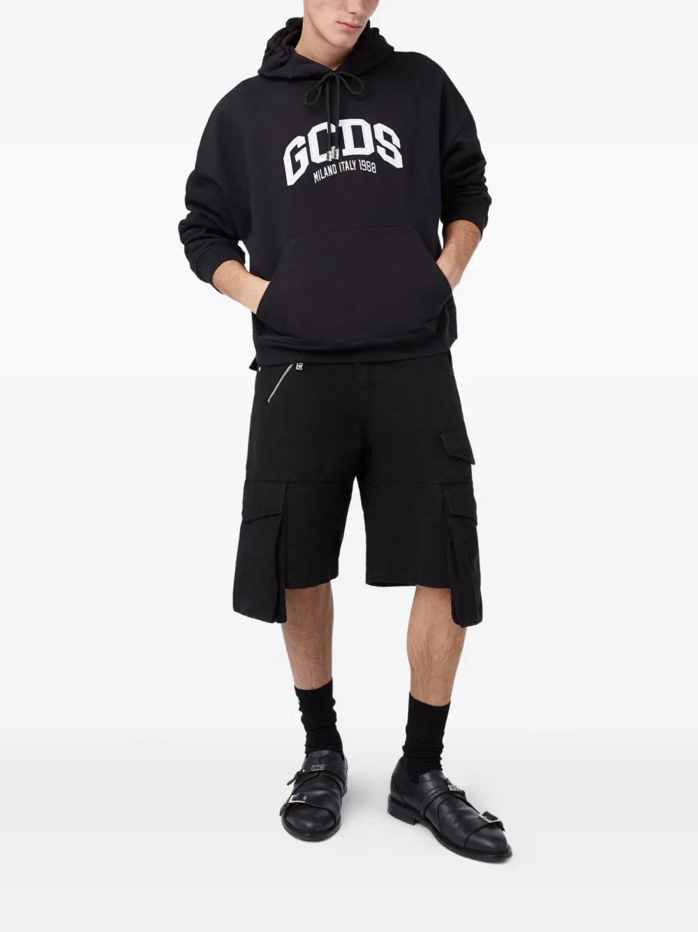 GCDS Ultracargo shorts - Zwart