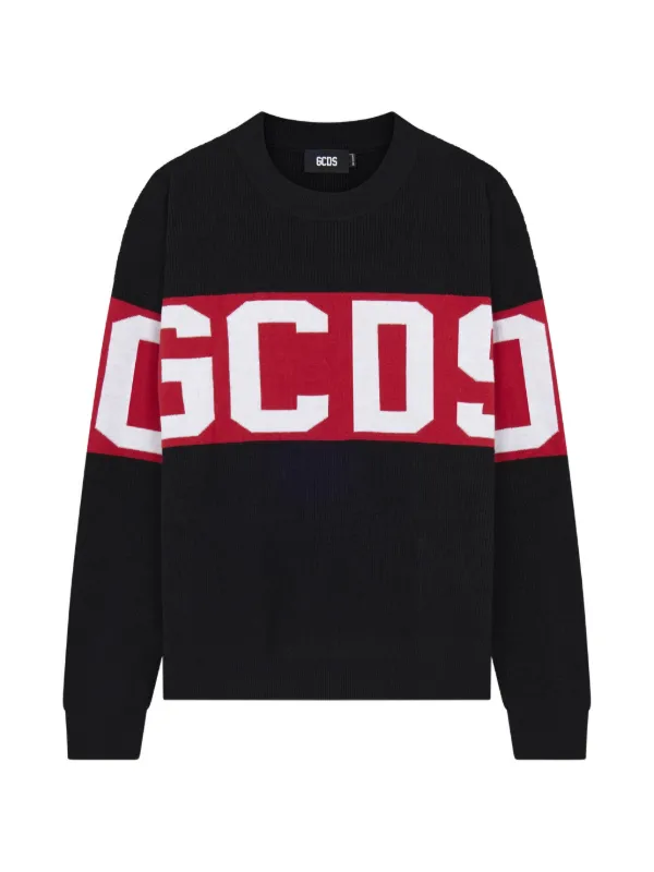GCDS ロゴ スウェットシャツ | ブラック | FARFETCH JP