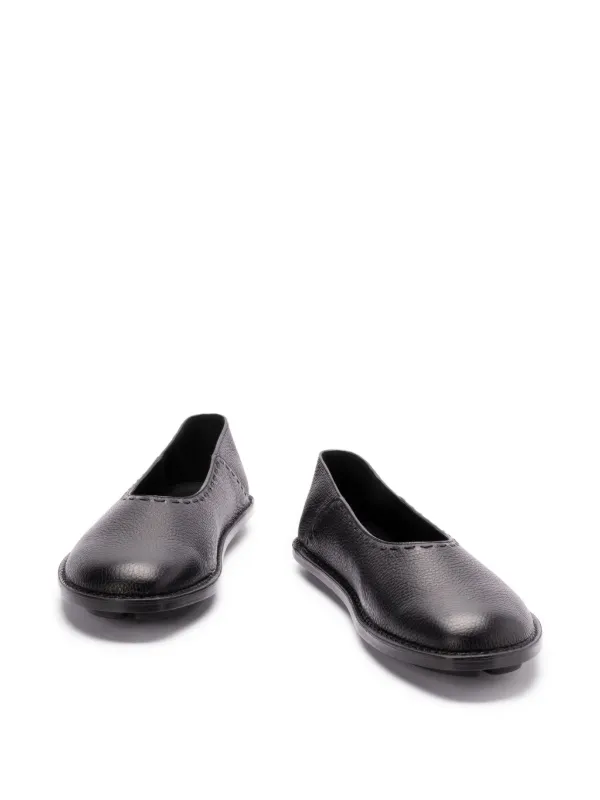 【関税&送料込】Fendi Black Leather Slippers FENDI Leather Slippers | Black | FARFETCH
