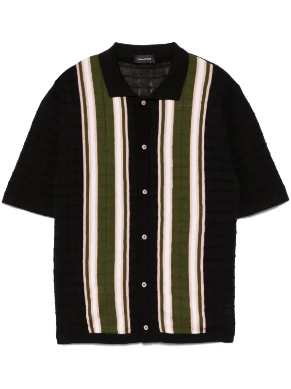 Tagliatore ニット シャツ | ブラック | FARFETCH JP
