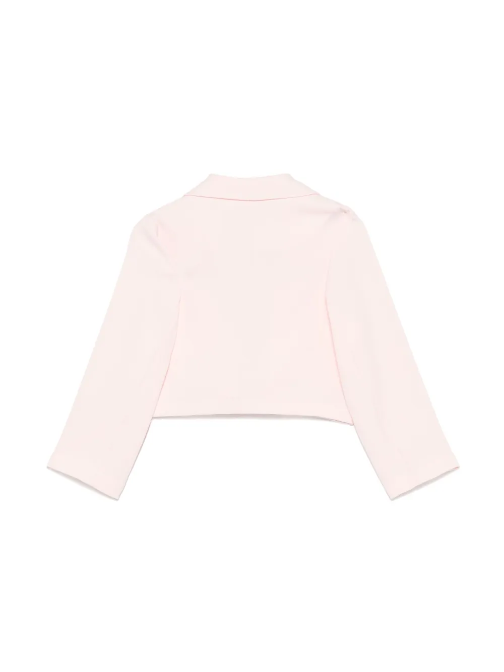 Miss Grant Kids cropped jacket - Roze