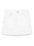 Miss Grant Kids denim skirt - White