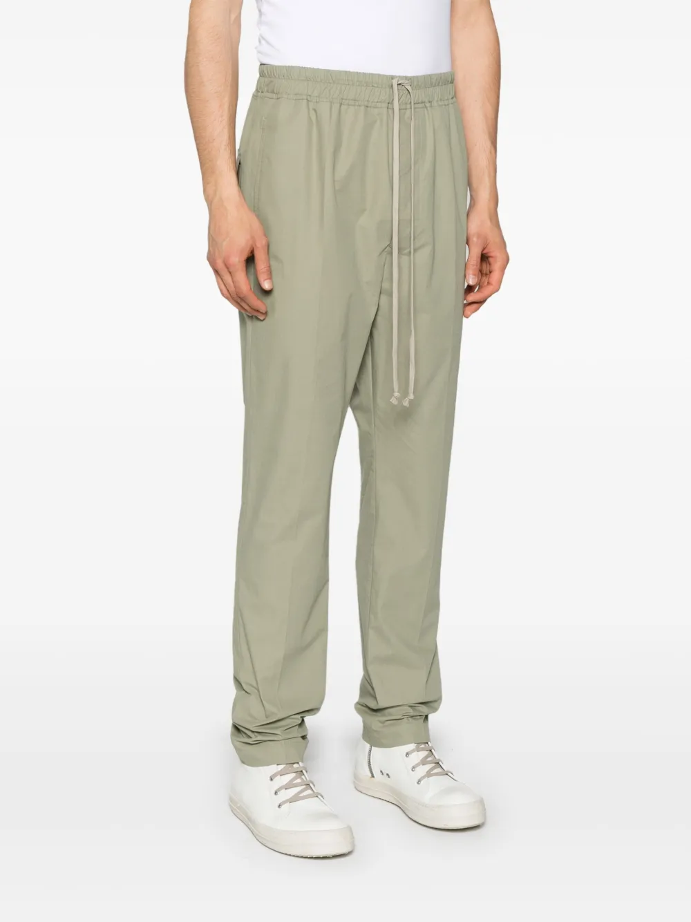 Rick Owens Broek met trekkoord Groen