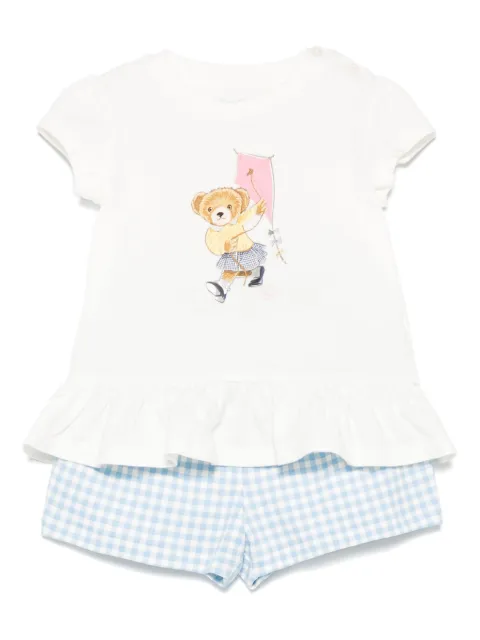 POLO RALPH LAUREN KIDS Polo Bear shorts set (two-pieces)