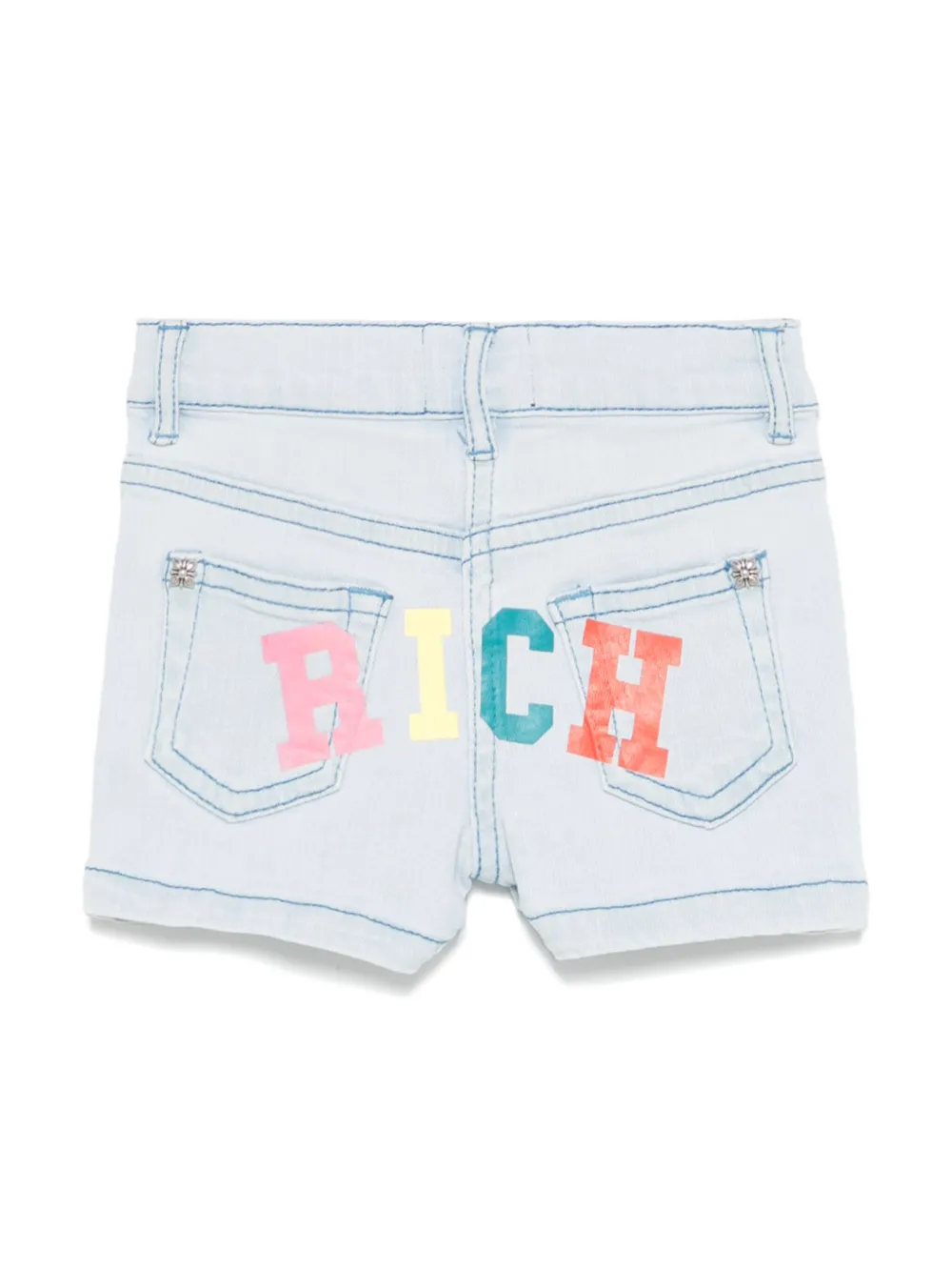 John Richmond Junior Spijkershorts Blauw