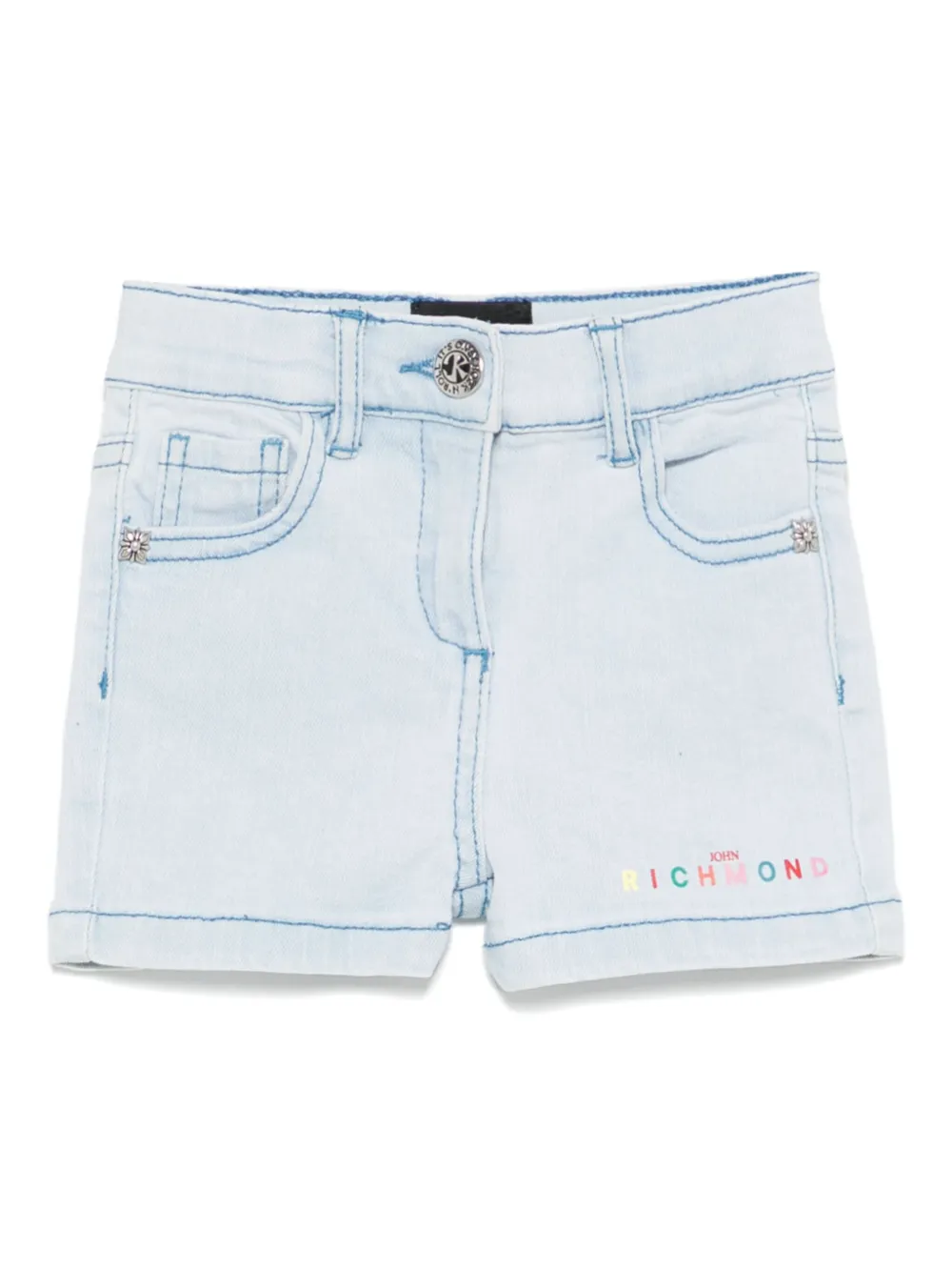 John Richmond Junior Spijkershorts Blauw