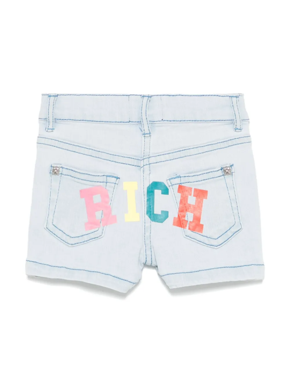 John Richmond Junior Spijkershorts - Blauw