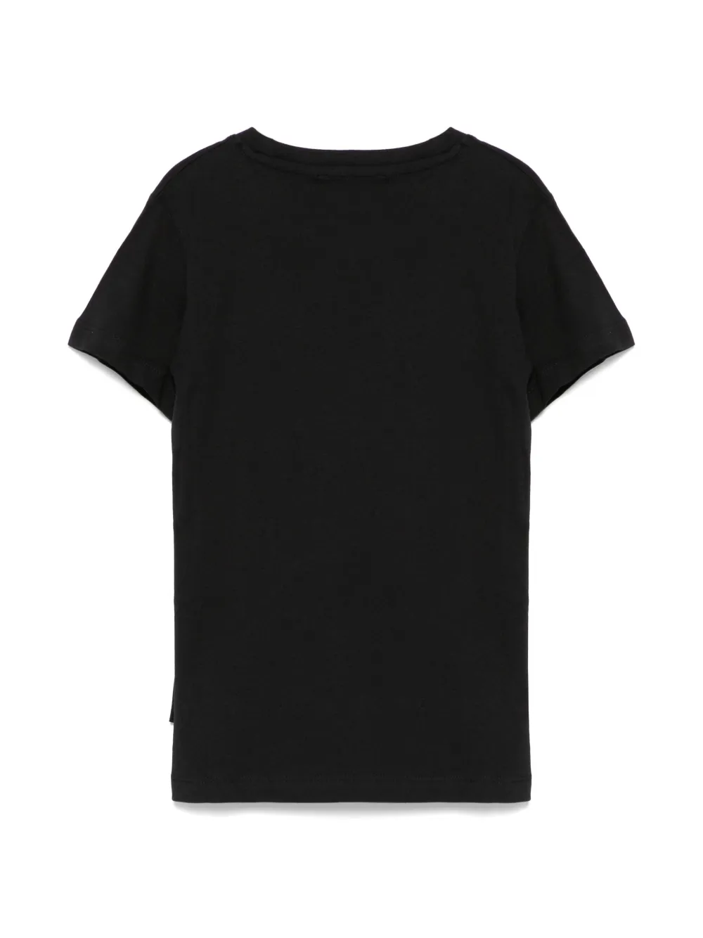 John Richmond Junior T-shirt met kristallen logo - Zwart