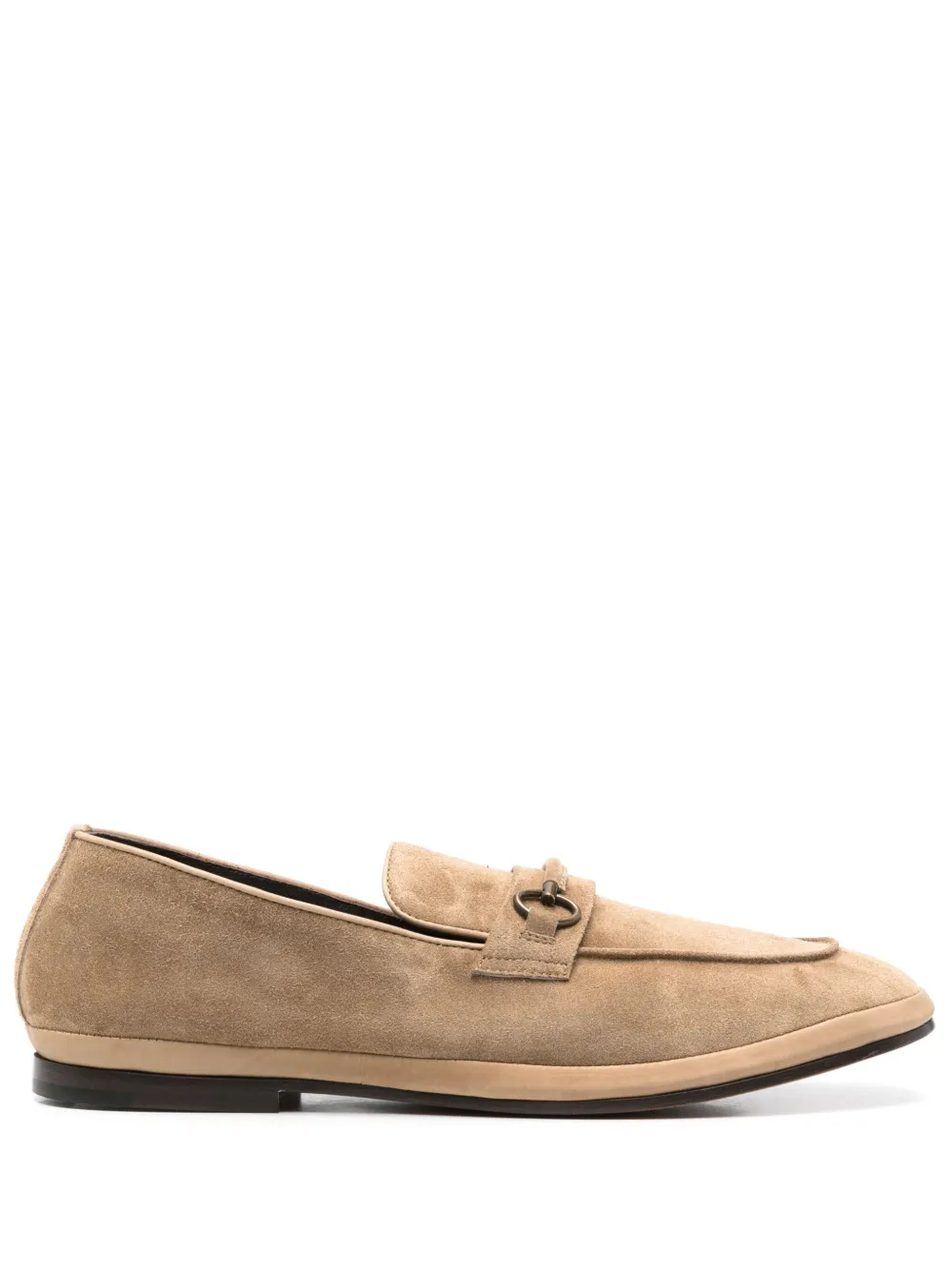 Henderson Baracco suede loafers Brown