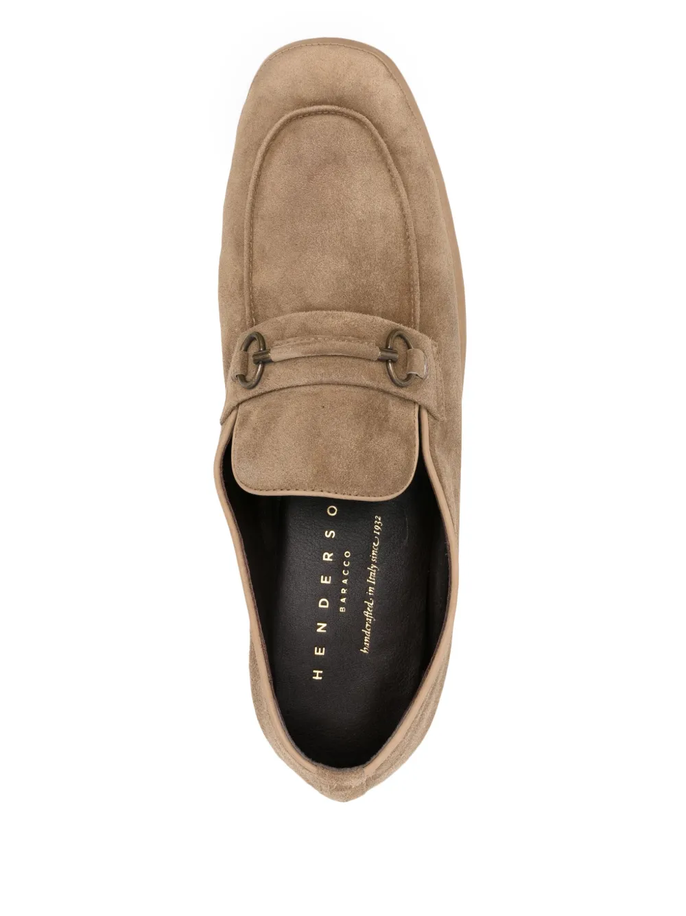 Henderson Baracco suede loafers Brown