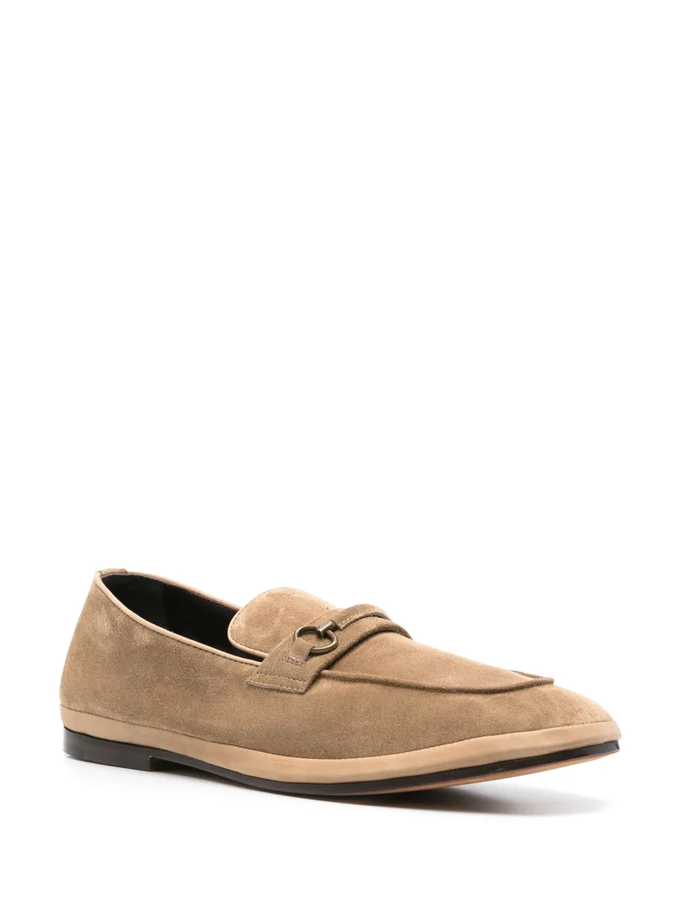 Henderson Baracco suede loafers Brown