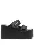 Coperni 95mm Patch sandals - Black