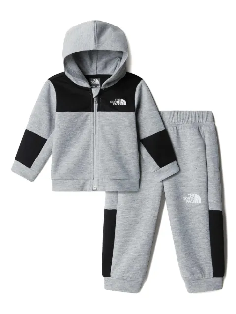 The North Face Kids logo-print tracksuit set