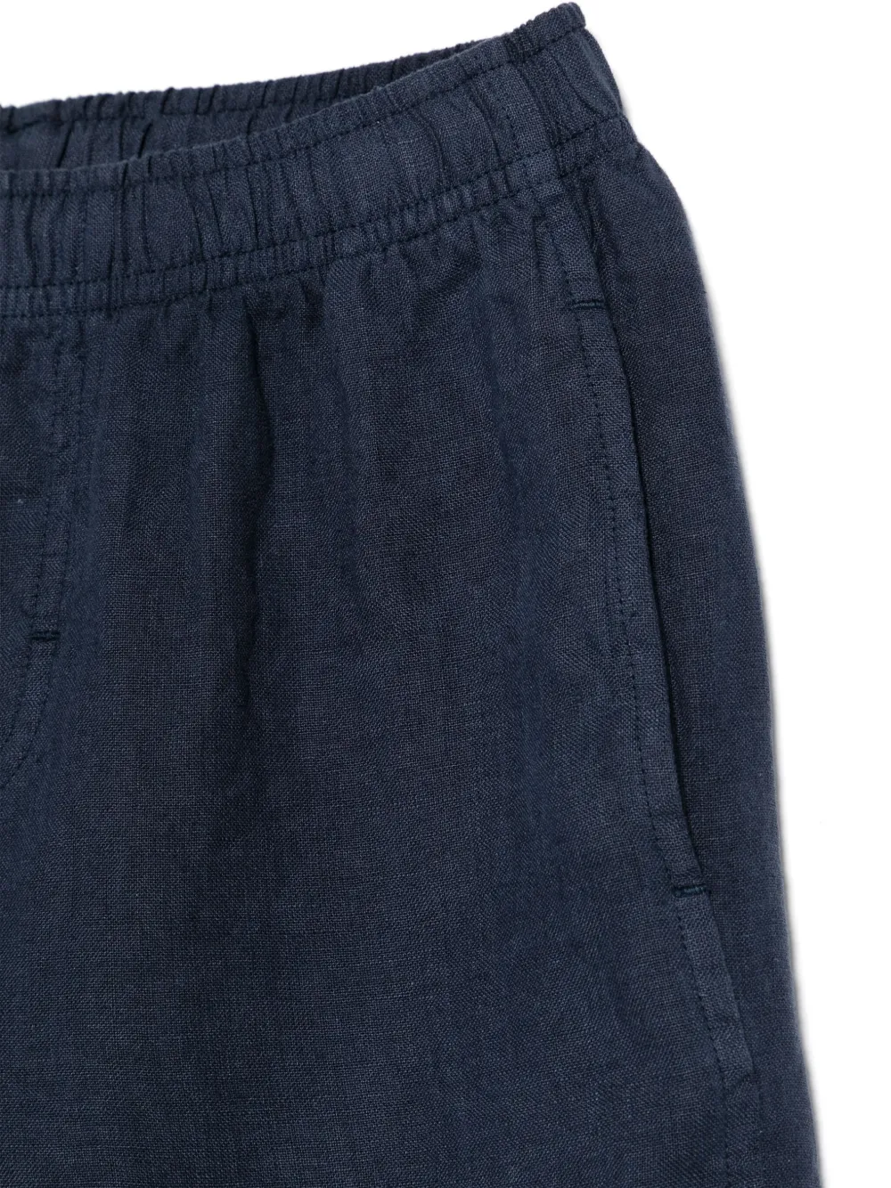 Il Gufo Linnen shirt en shorts Blauw