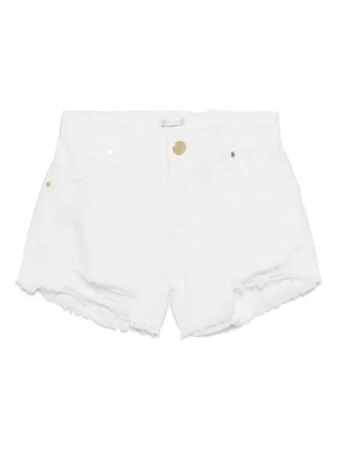 Miss Grant Kids bermudas con efecto envejecido
