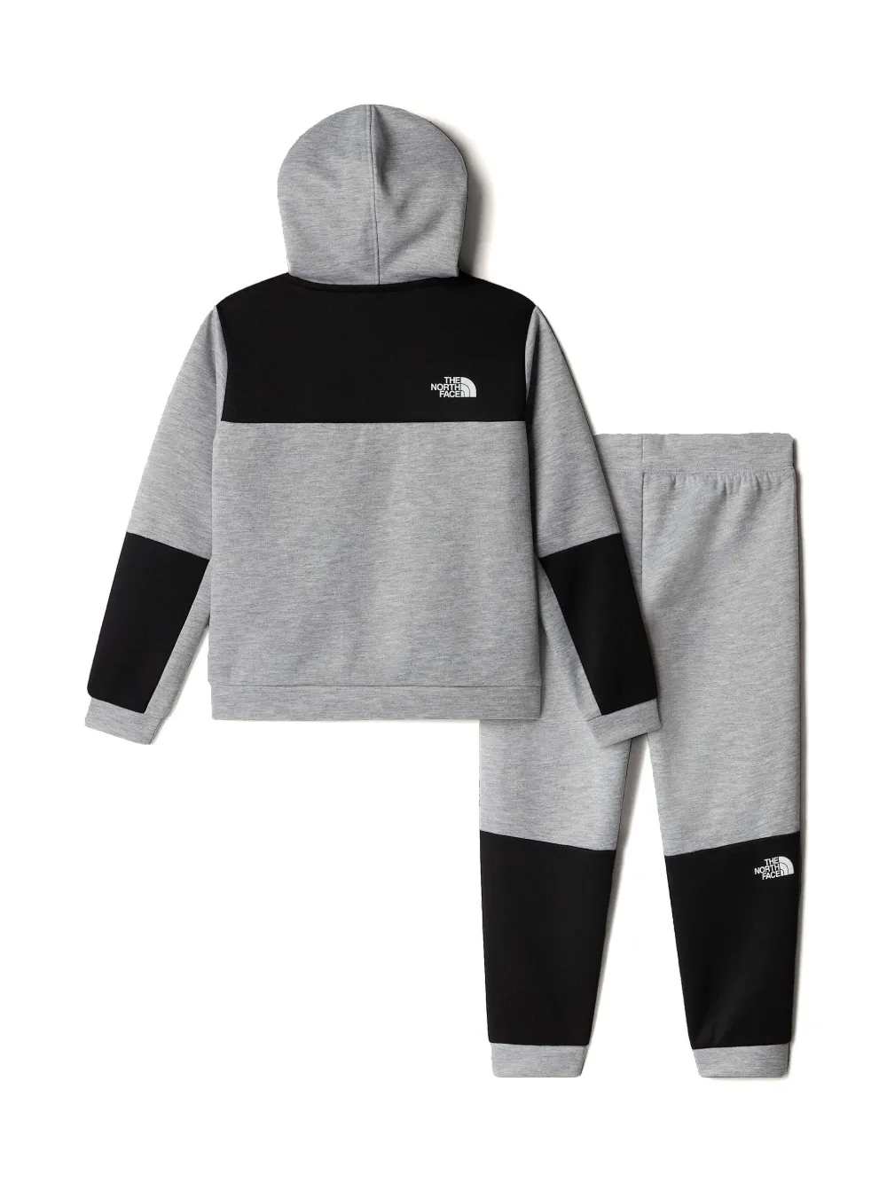 The North Face Kids logo tracksuit - Grijs