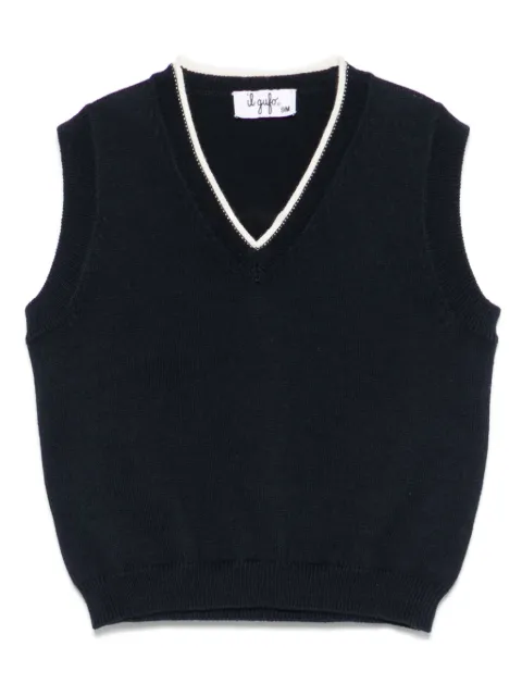 Il Gufo knitted vest