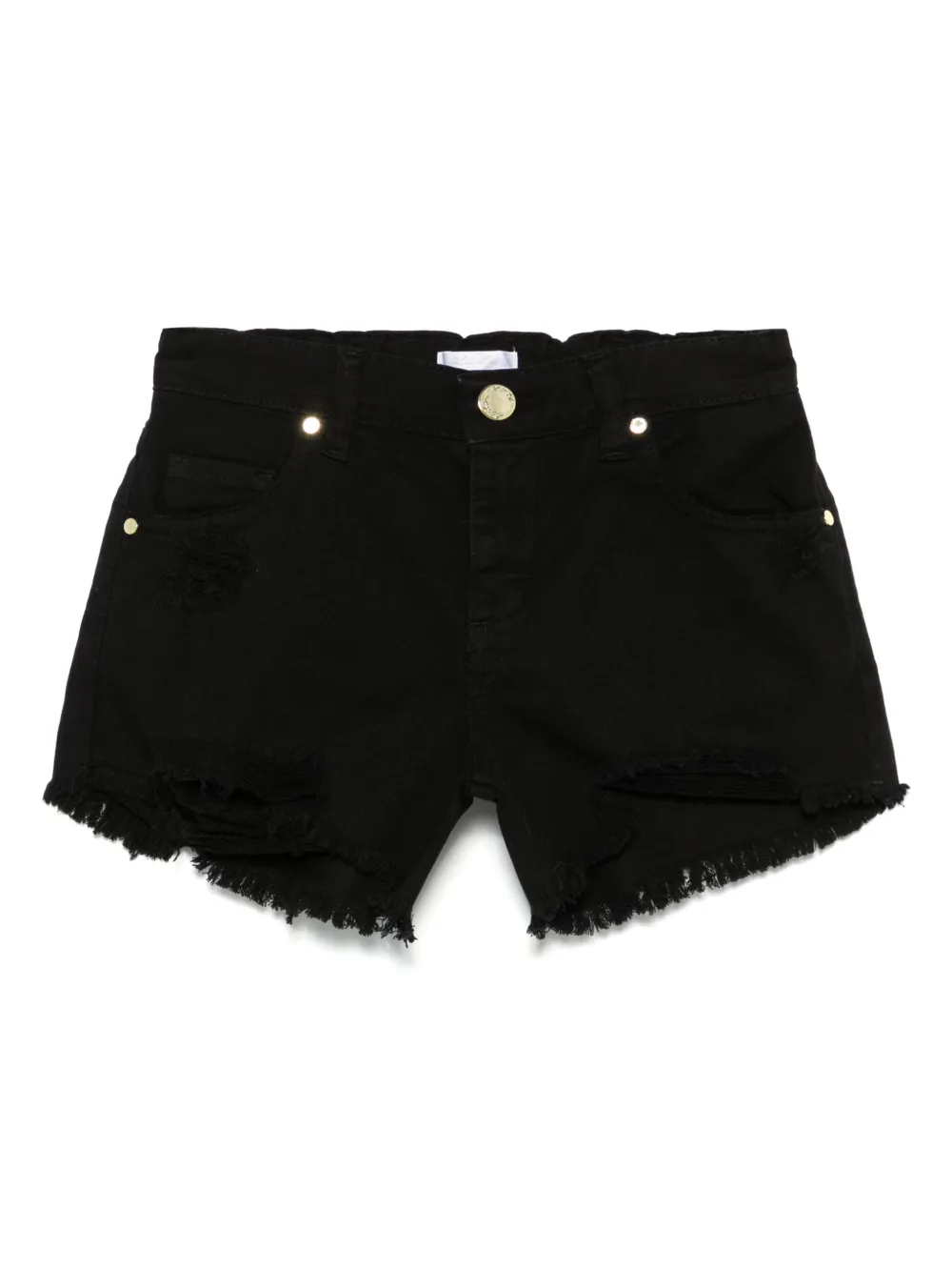 Miss Grant Kids デニムショーツ - ブラック Miss Grant Kids デニムショーツ - ブラック