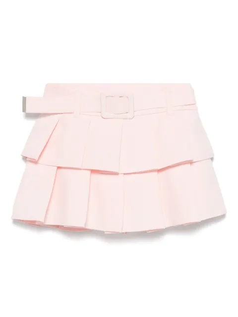 Miss Grant Kids pleat-detail skorts
