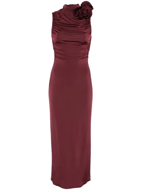 Magda Butrym ruched midi dress 