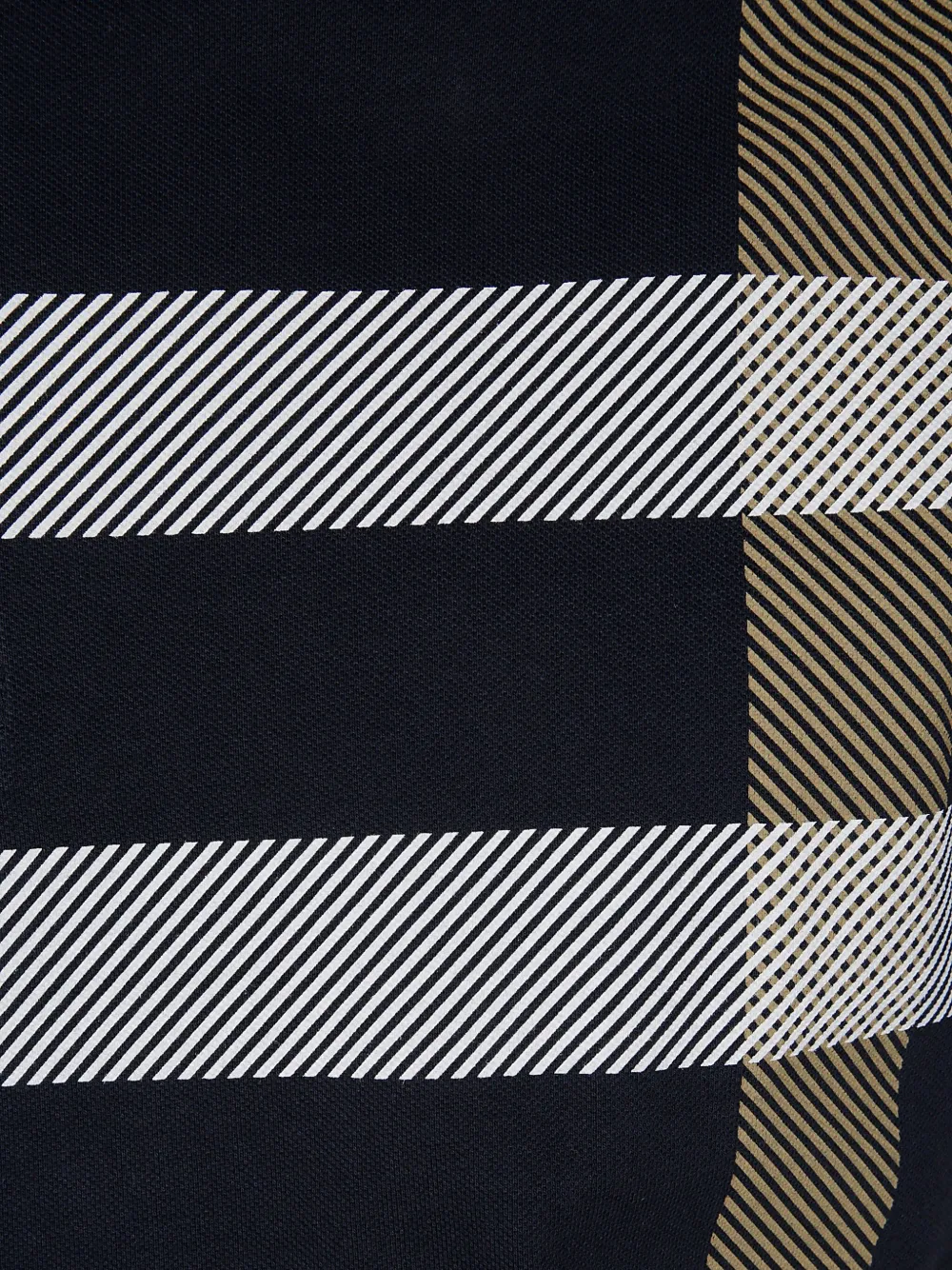  Barbour Checkered Polo Shirt - Blue 