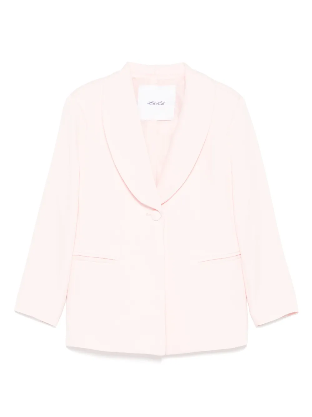 Miss Grant Kids Blazer met enkele rij knopen Roze