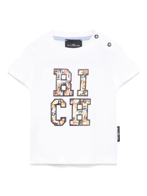 John Richmond Junior Camiseta com estampa de logo