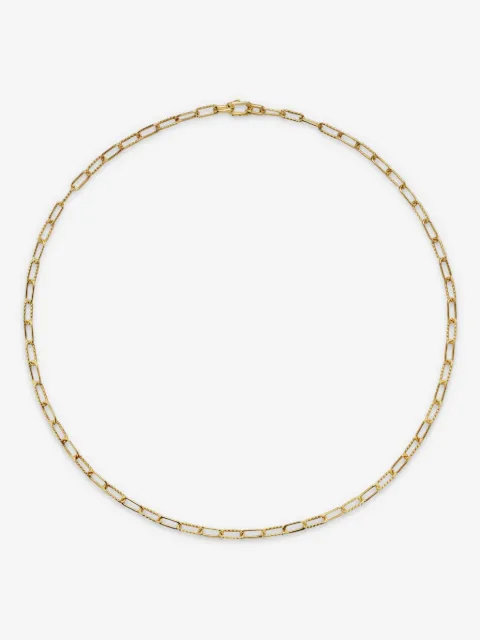David Yurman 18kt yellow gold Madison-chain necklace