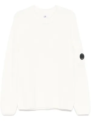 C.P. Company レンズトリム プルオーバー | ホワイト | FARFETCH JP