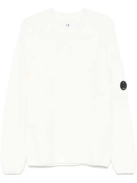 C.P. Company Sea Island Lens-detail sweater 