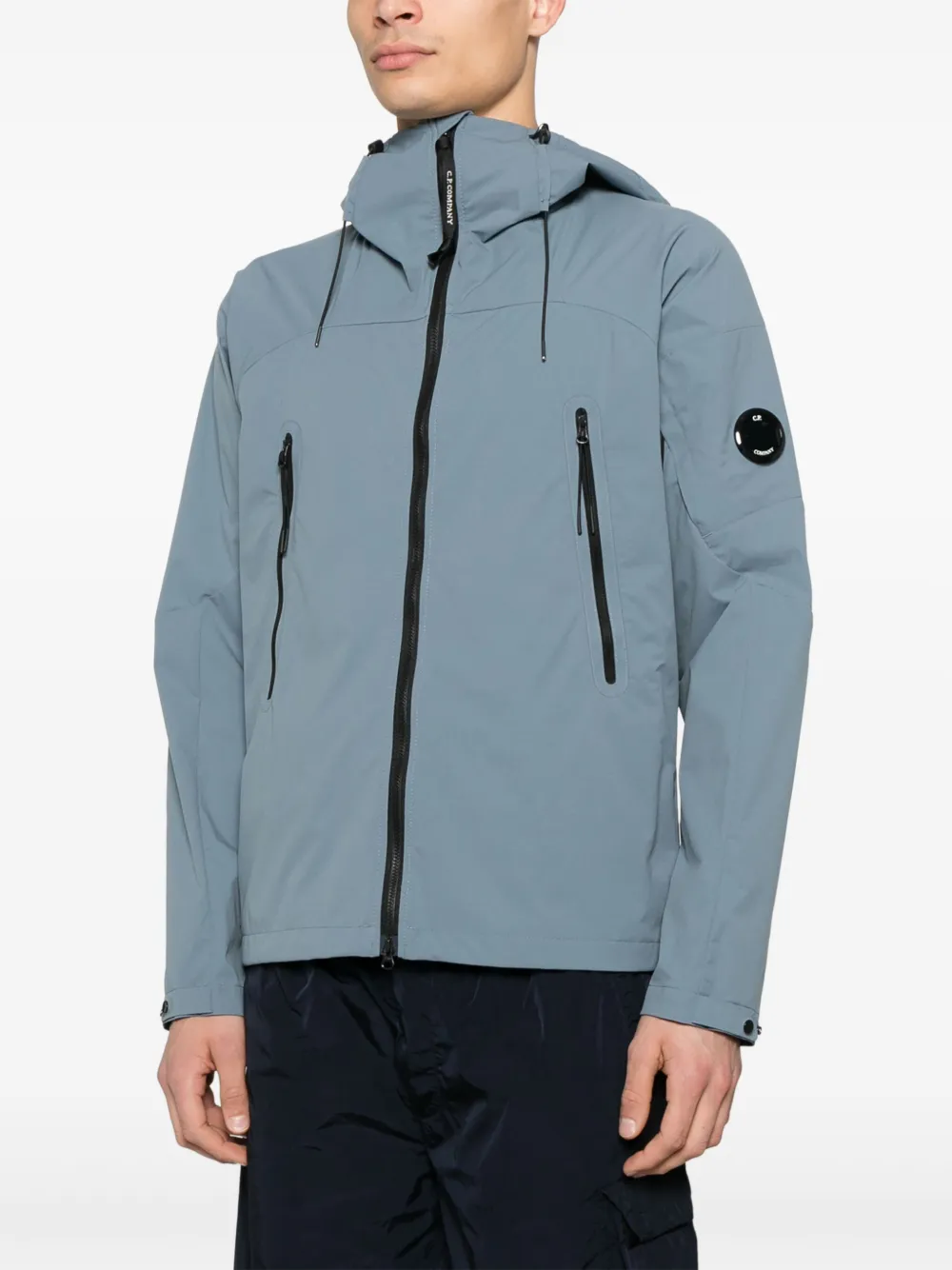 C.P. Company Jack met capuchon Blauw